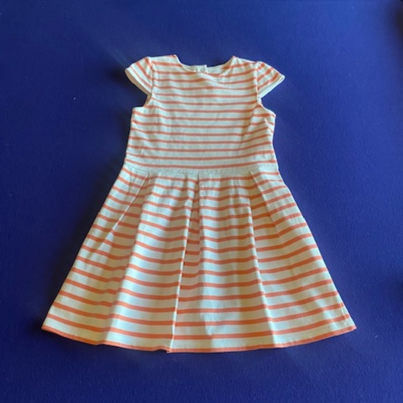 Petit Bateau (Luxury Brand) Dress And Sweater Set Girls Size 10 - Picture 3 of 6